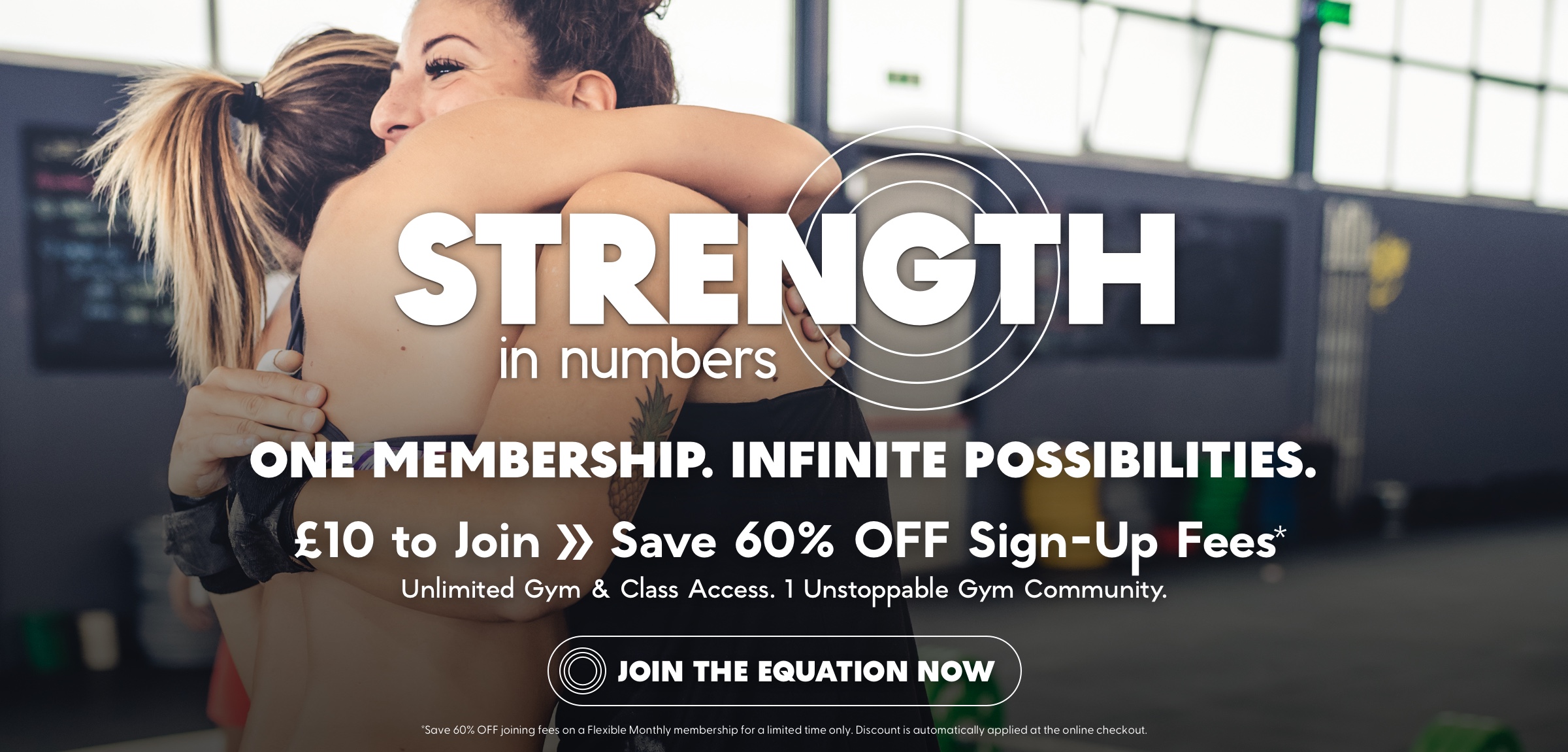 Strength in Numbers - Join Gym for £10 - 60% Off Signup-up Fees