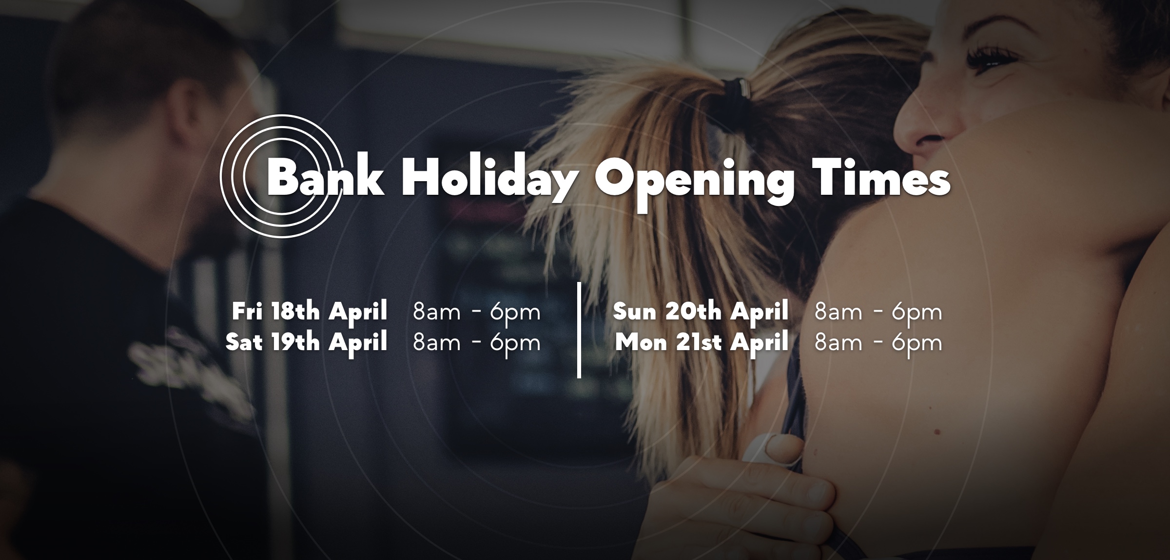East Bank Holiday Gym Opening Times