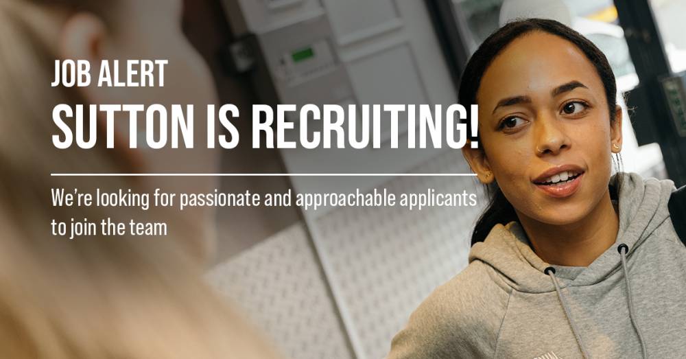 Sutton Is Recruiting!