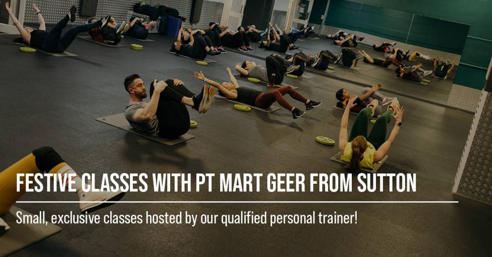 Festive Classes with PT Mart Geer From Sutton