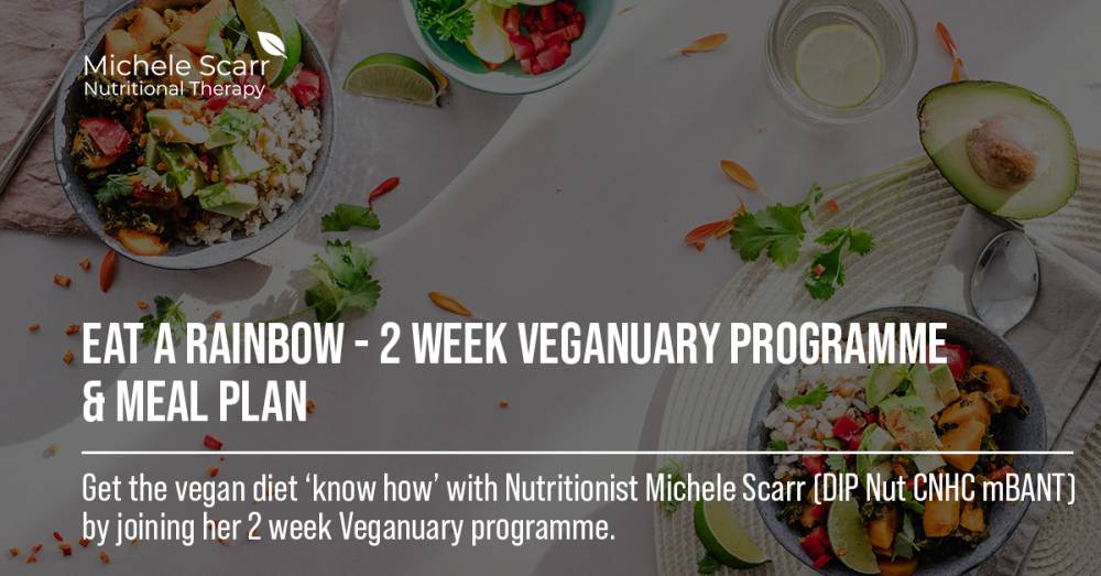 Eat a Rainbow - 2 Week Veganuary Programme & Meal Plan