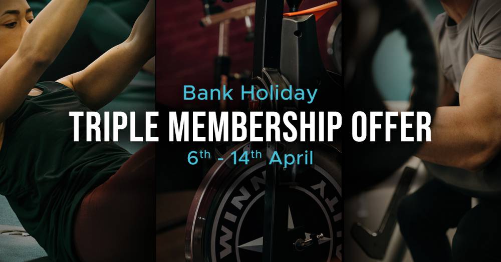 Bank Holiday Triple Membership Sale