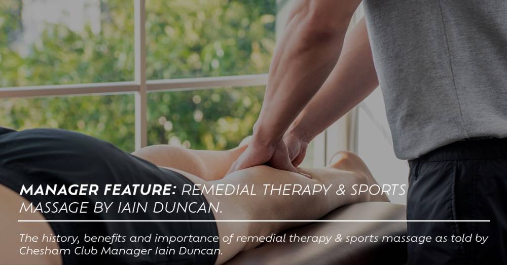 Manager Feature: Remedial Therapy & Sports Massage By Iain Duncan