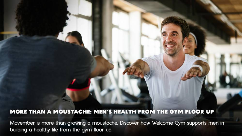 More Than a Moustache: Men’s Health from the Gym Floor Up