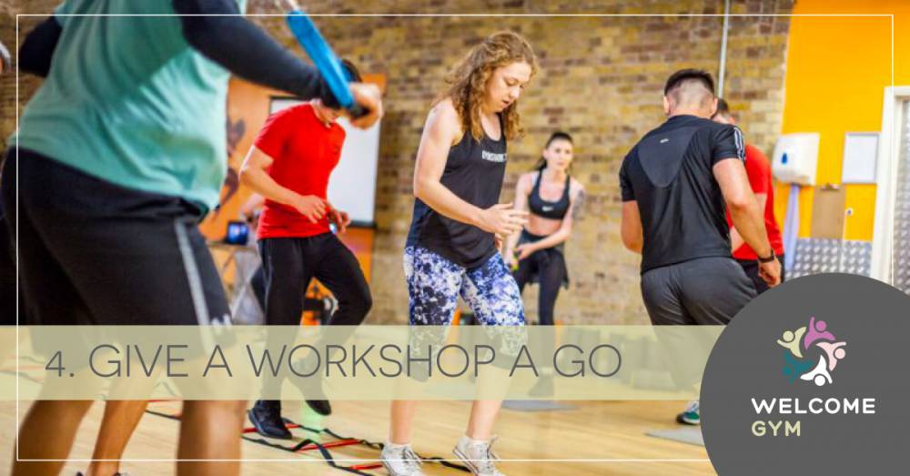 TASK 4: Book a Workshop As Part of the Join, Like, Learn Fitness Challenge